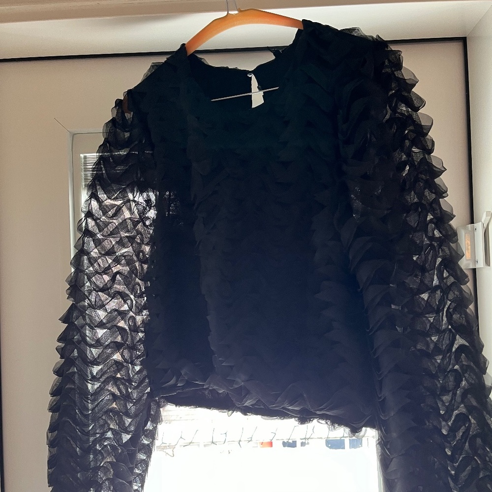 Vera Moda crepe long sleeve